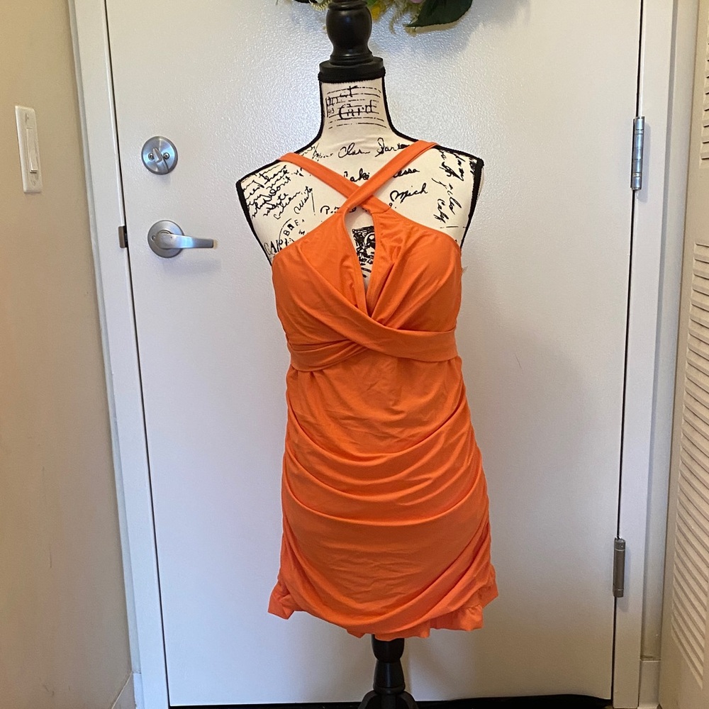 SWIMSUIT with Bow Detail NWOT Sz L/XL
